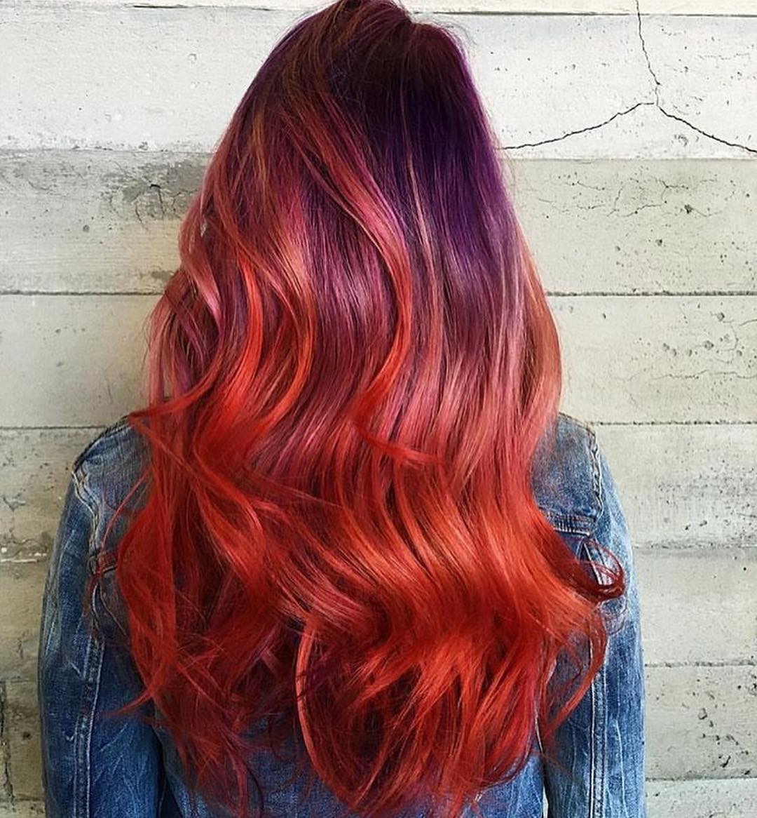 Balayage rosso - Instagram: @hairhunter