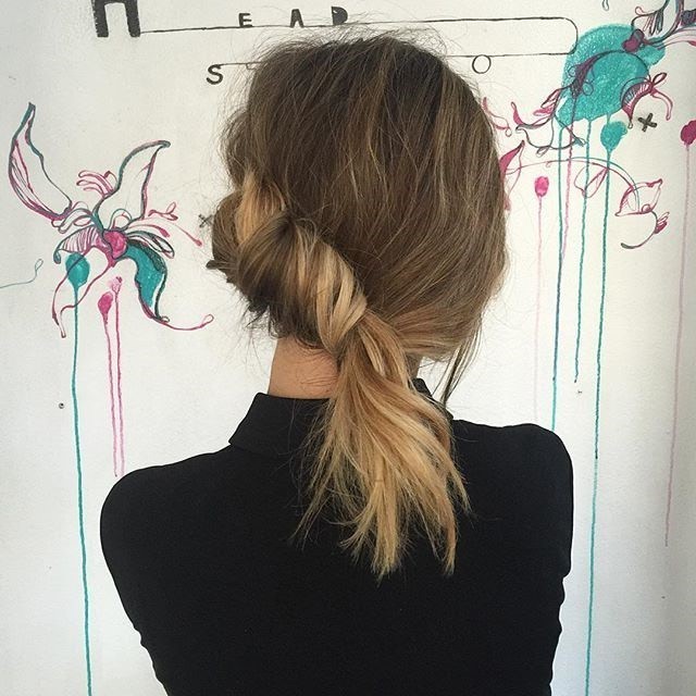 Coda capelli lisci - Instagram: @headstudio
