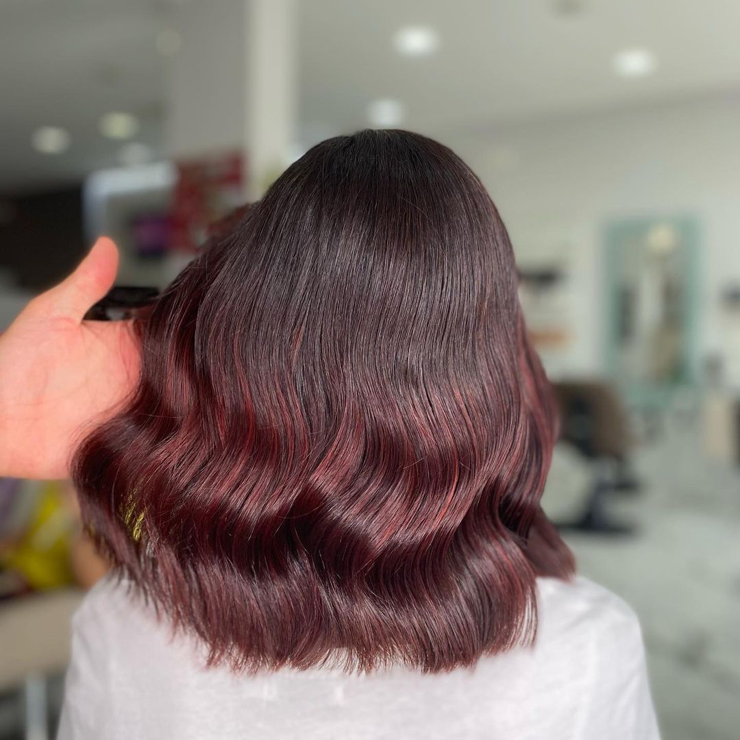 Sfumature rosso ciliegia - Instagram: @sensation_di_matteo_team