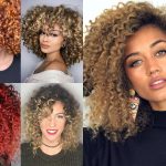 Capelli ricci coloratissimi