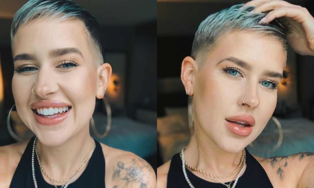 Pixie cut sfilato con sfumature