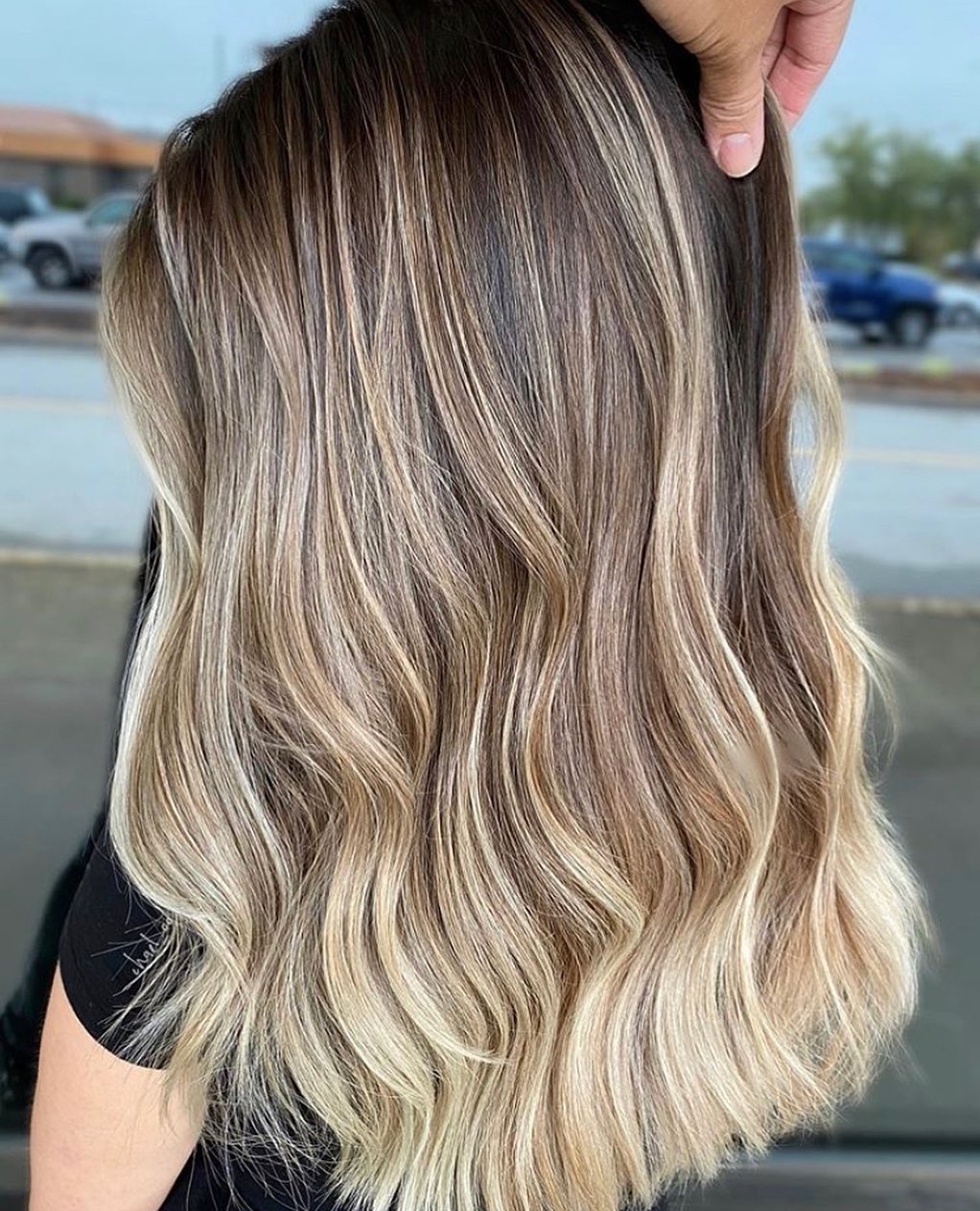 Balayage biondo - Instagram: @chael_00