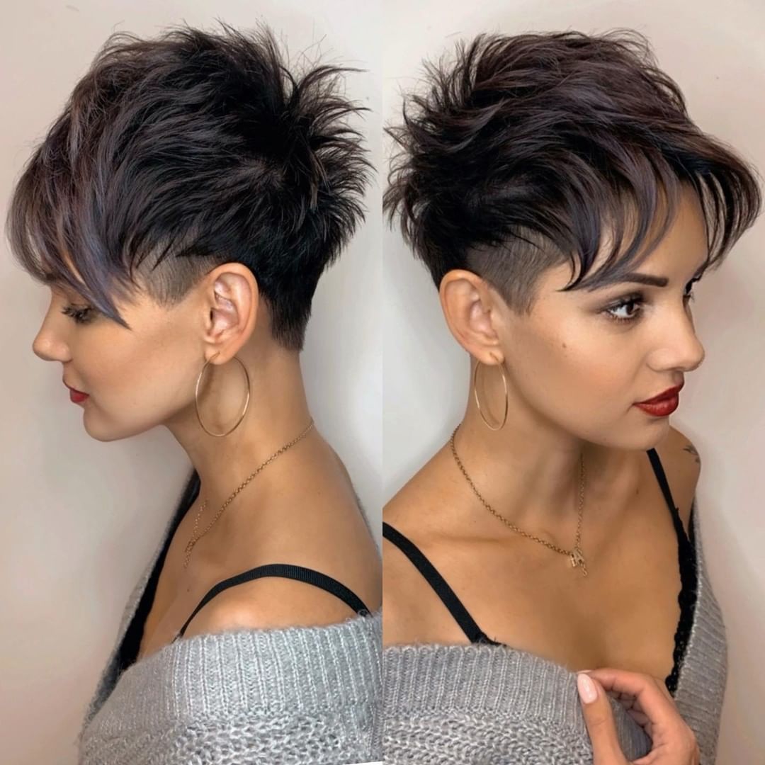 Pixie corto sfilato - Instagram: @zinoveva_elena