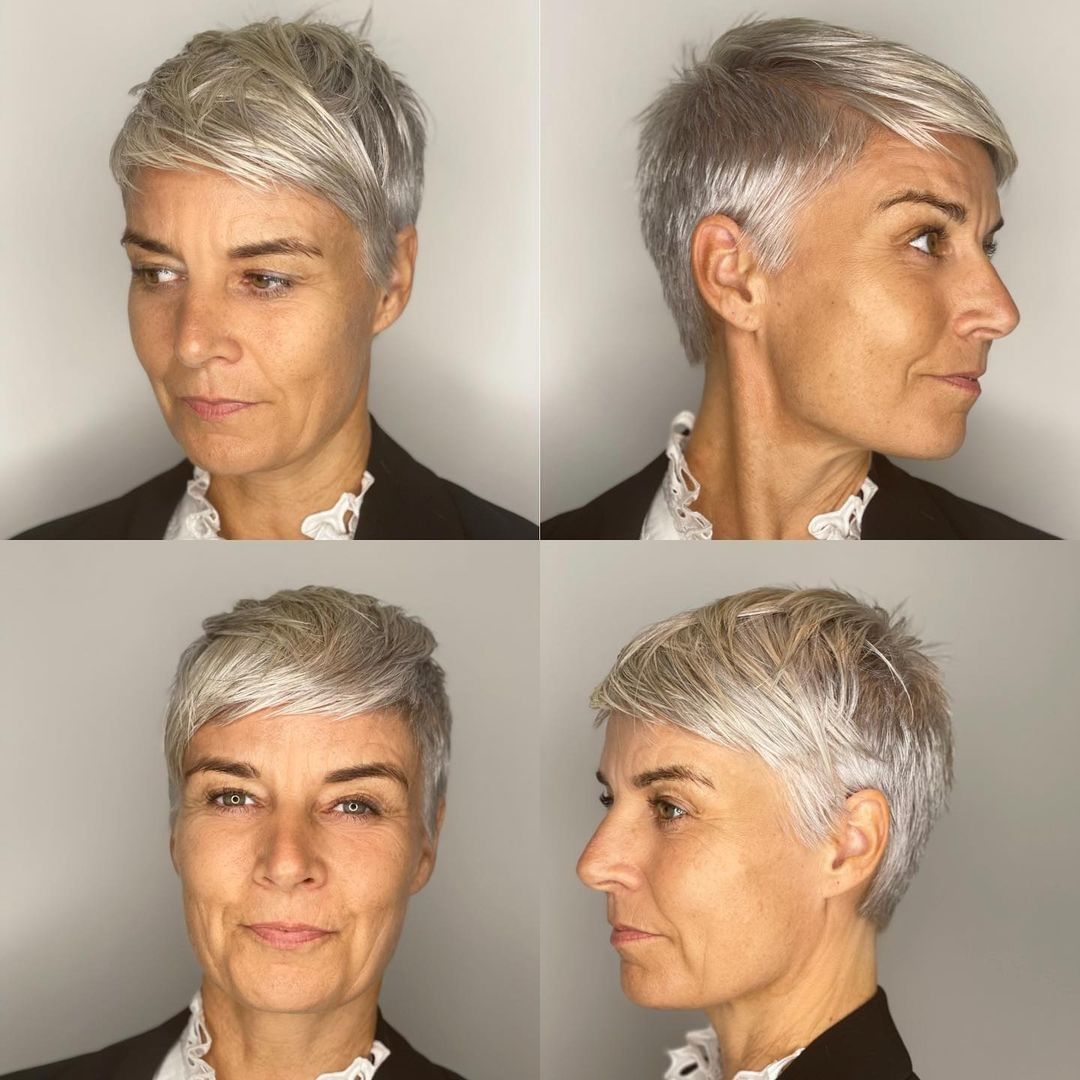 Pixie over 50 - Instagram: @julieserranohair