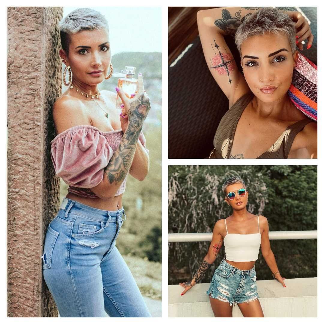 Pixie grigio abbinato a due outfit - Instagram: @jejojejo87