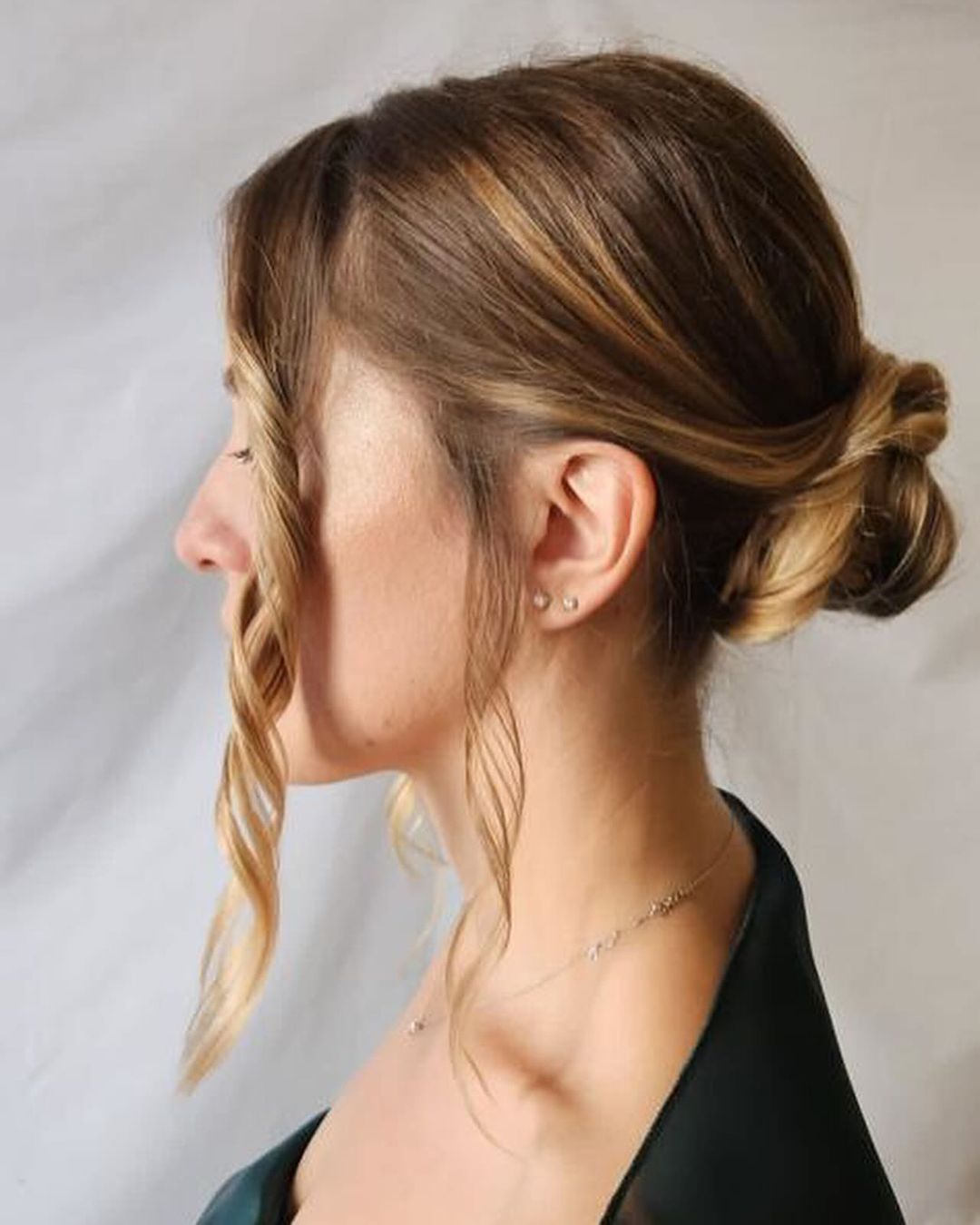 Chignon natalizio - Instagram: @anteprima_acconciature